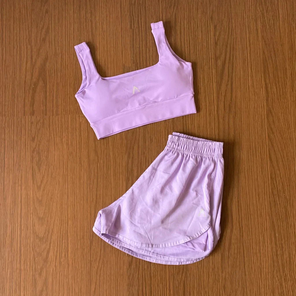 Conjunto Forro Duplo (Top com bojo + Short)