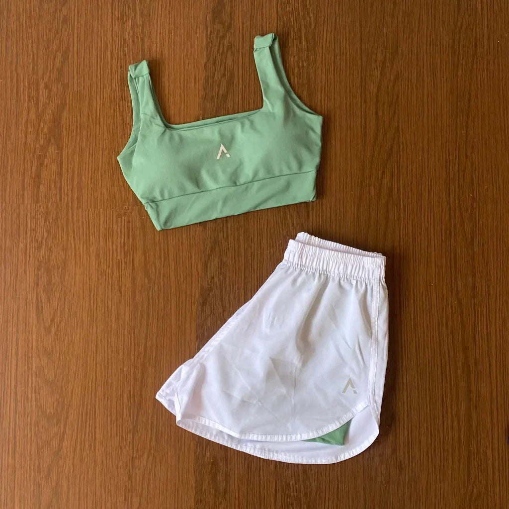 Conjunto Forro Duplo (Top com bojo + Short)
