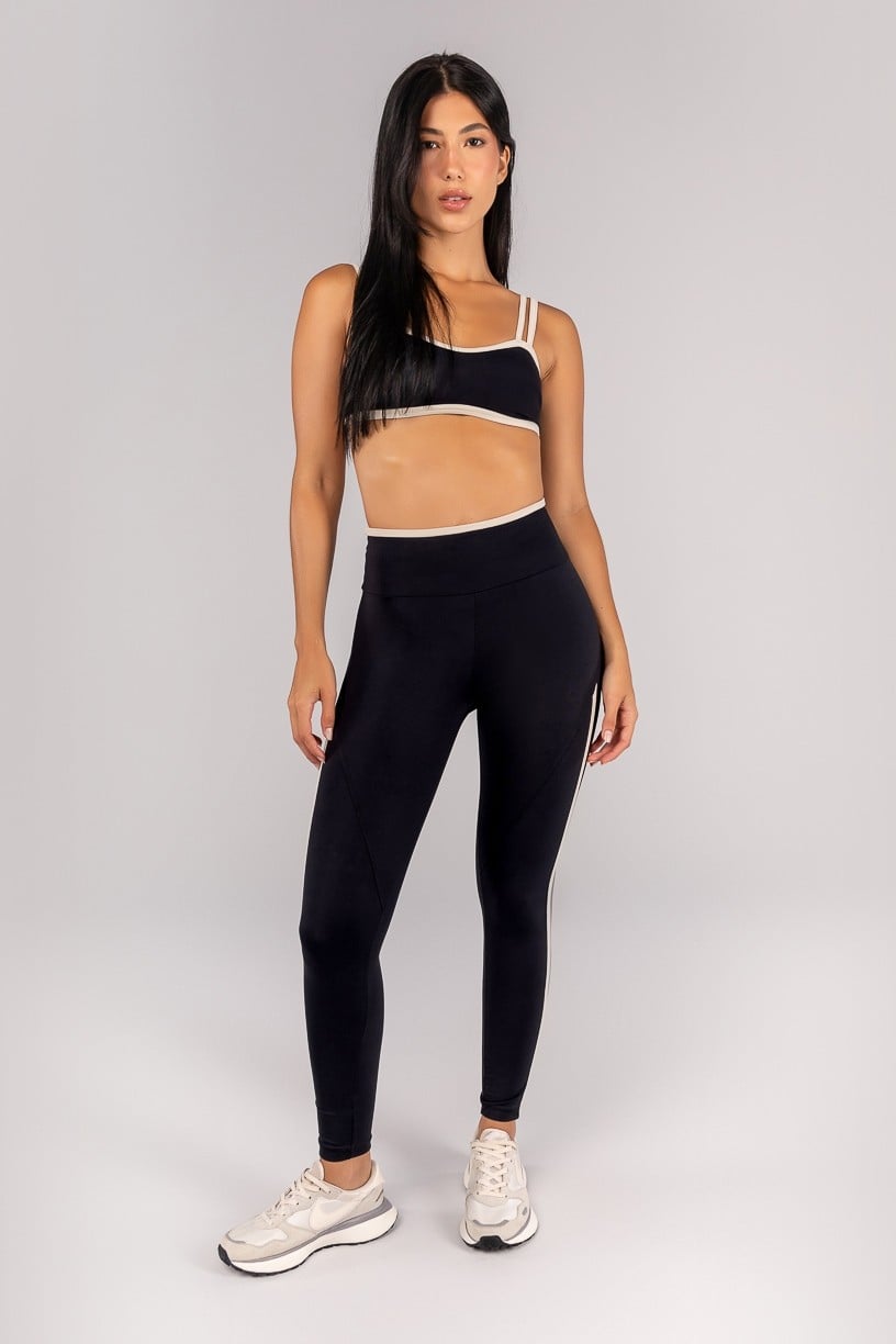 Conjunto com Chapado e Vira (Legging+Top)