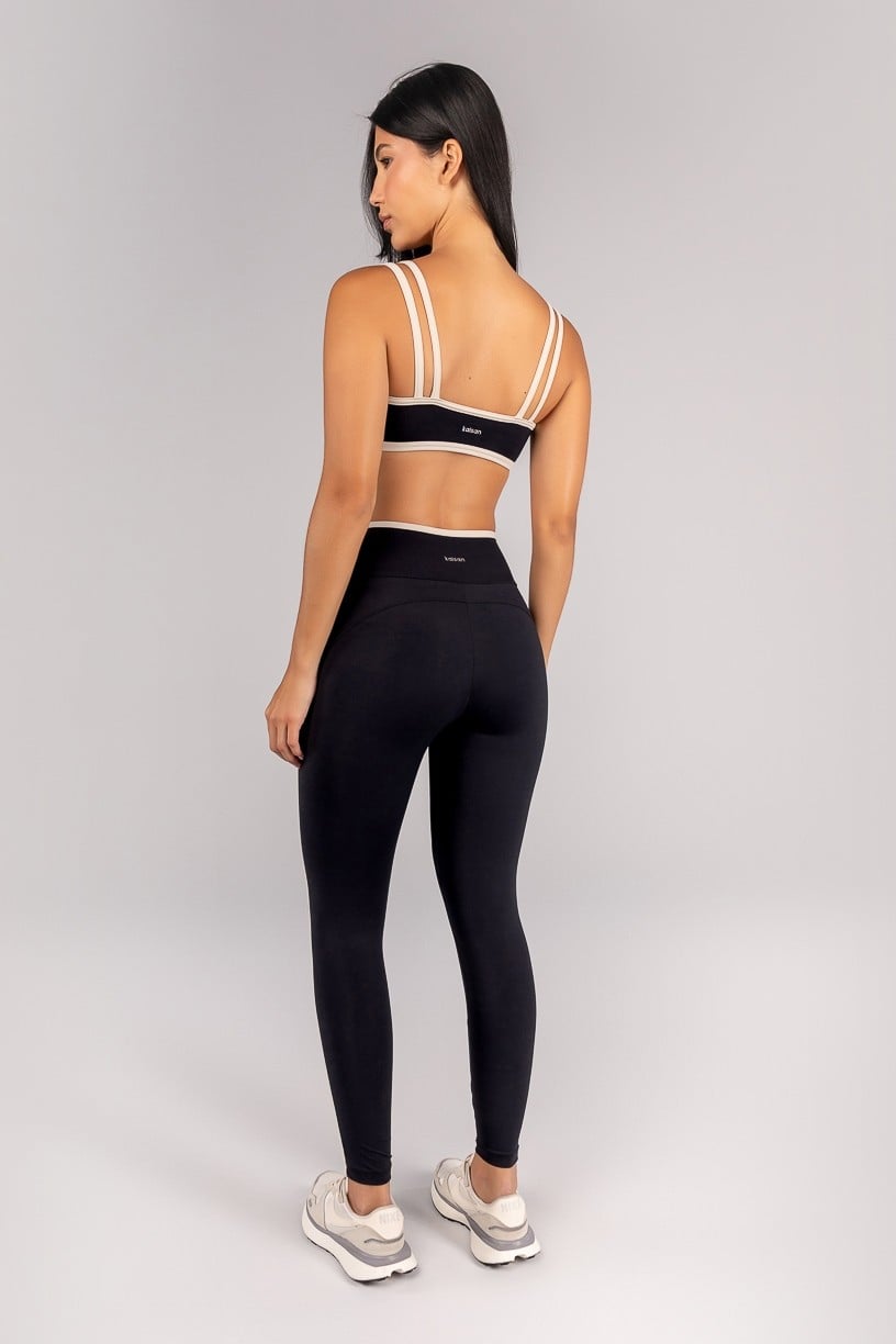 Conjunto com Chapado e Vira (Legging+Top)