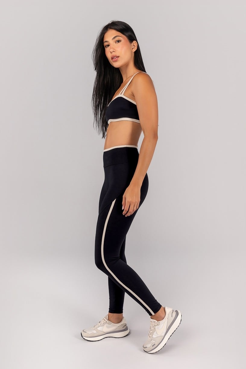 Conjunto com Chapado e Vira (Legging+Top)