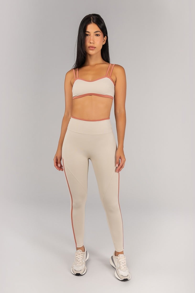 Conjunto com Chapado e Vira (Legging+Top)