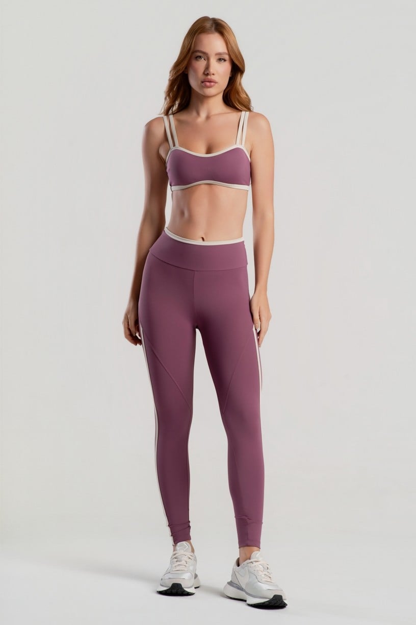 Conjunto com Chapado e Vira (Legging+Top)
