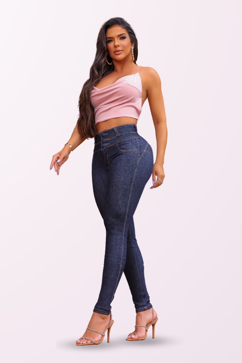 Calça Jeans Modeladora VL315 Levanta Bumbum