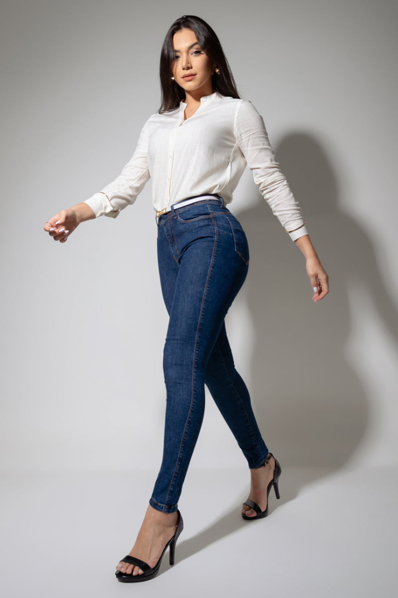 Calça Jeans Modeladora VL149 Levanta Bumbum